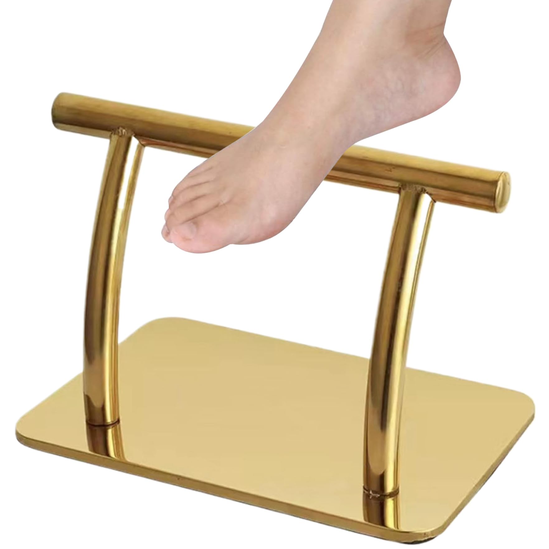 Poggiapiedi per Pedicure Poggiapiedi Dorato in Acciaio Inox per Sedia da Barbiere Poggiapiedi per Pedicure Resistente per Sedia da Barbiere Poggiapiedi Pedale Supporto per Il Piede per Parrucchiere