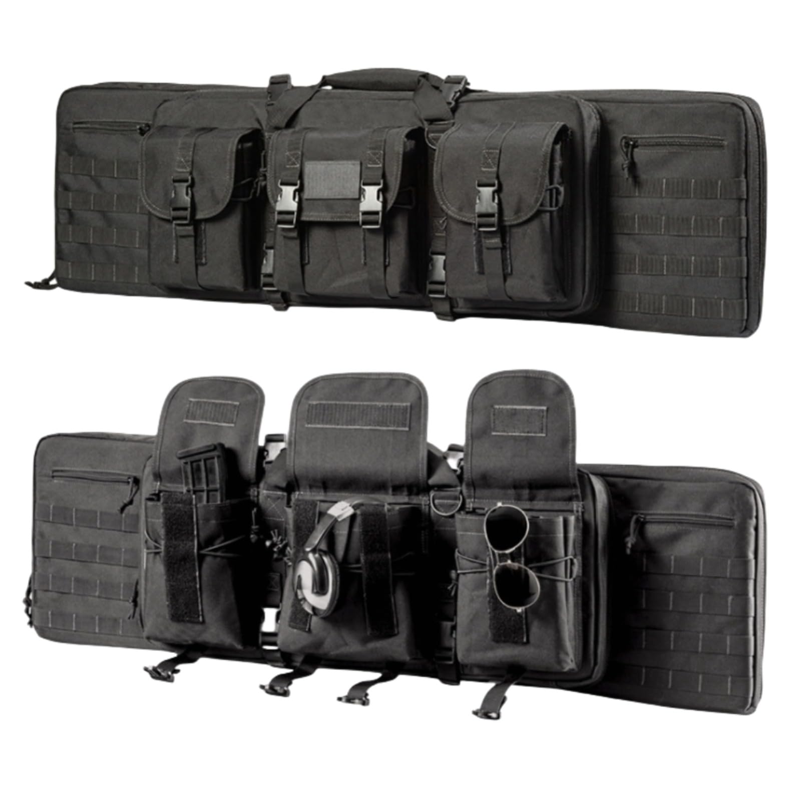 LOJAX Custodia per Fucile da 36/42/47 Pollici, Borsa Tattica per Pistola da Esterno e Borsa per Pistola, Borsa per Pistola con Fodero - Adatta per la Caccia e Gli Sport all'Aria Aperta