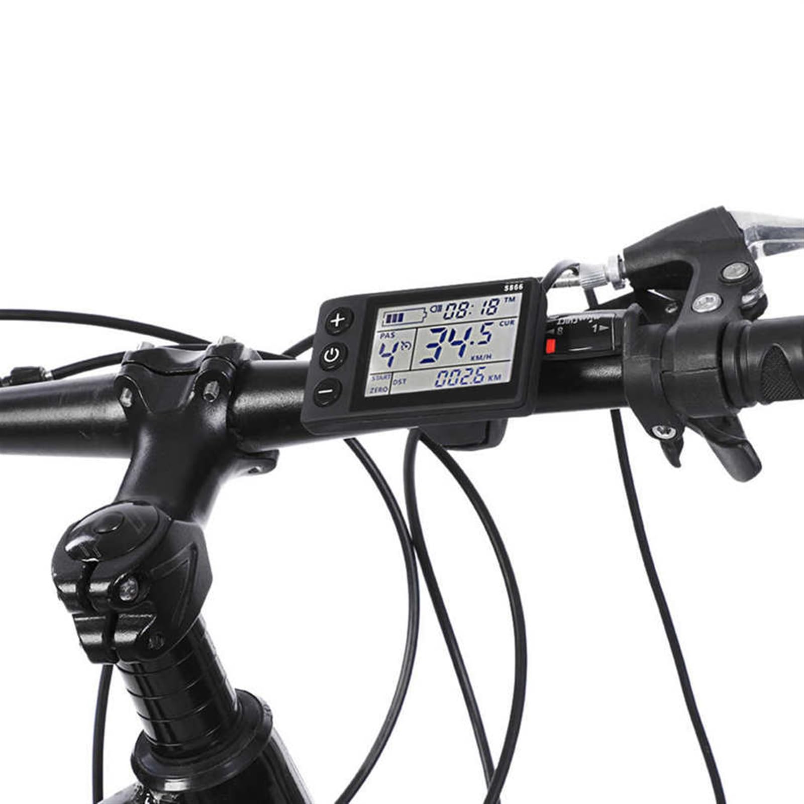 Do 24V/36V/48V 20W/30W Kontroler roweru elektrycznego E-bike Scooter Bezszczotkowy kontroler miernika z panelem wyświetlacza LCD Wyświetlacz skutera elektrycznego