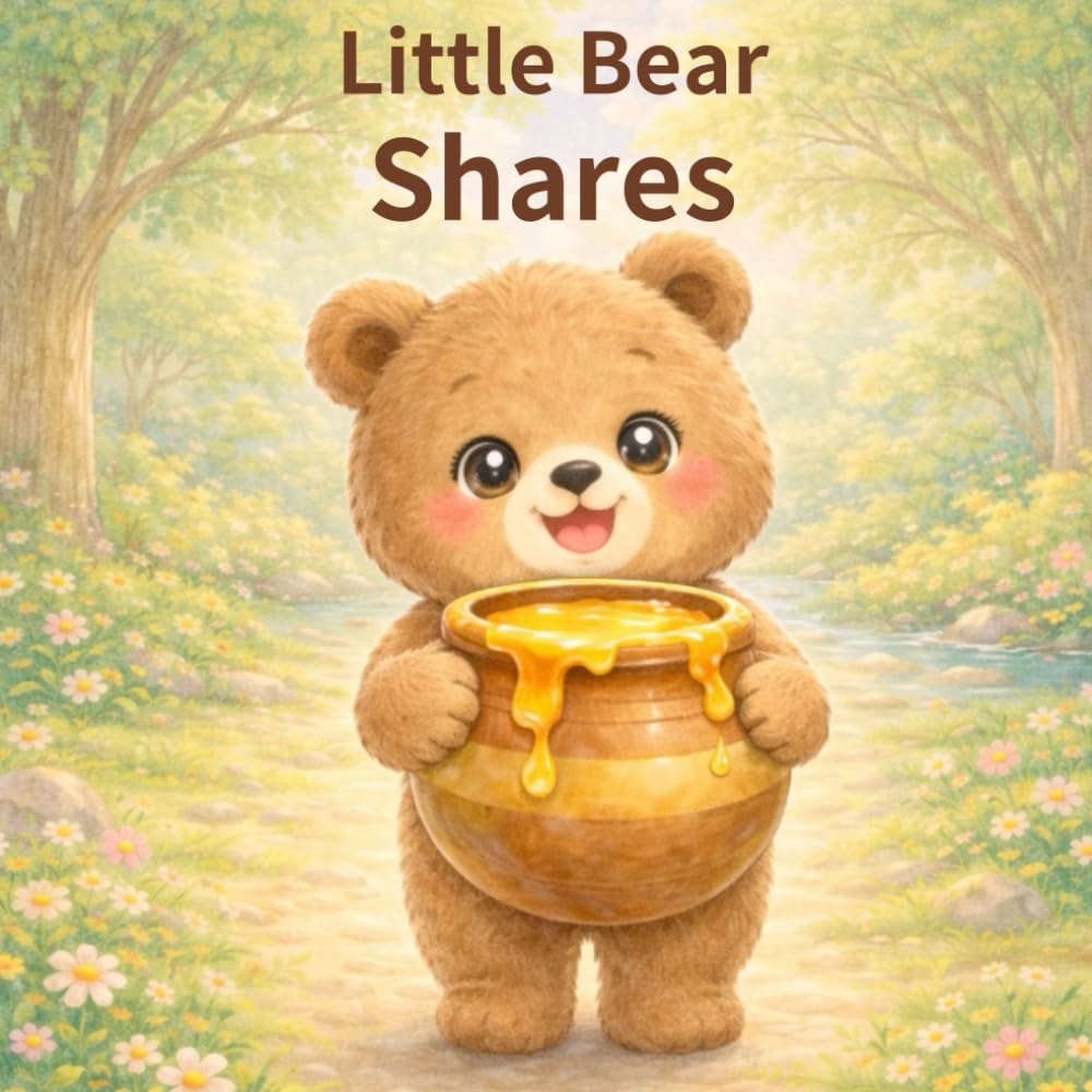 Little Bear Shares: A Gentle Story About Kindness and Sharing - A First Book of Good Values