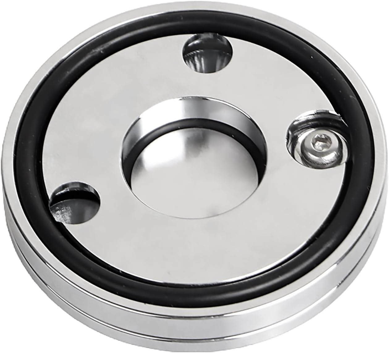 Chrome Waterproof Fork Lock Cover Parts Compatible with 1994-2013 Harley Road King Classic Police FLHR FLHP FLHRC FLHRS