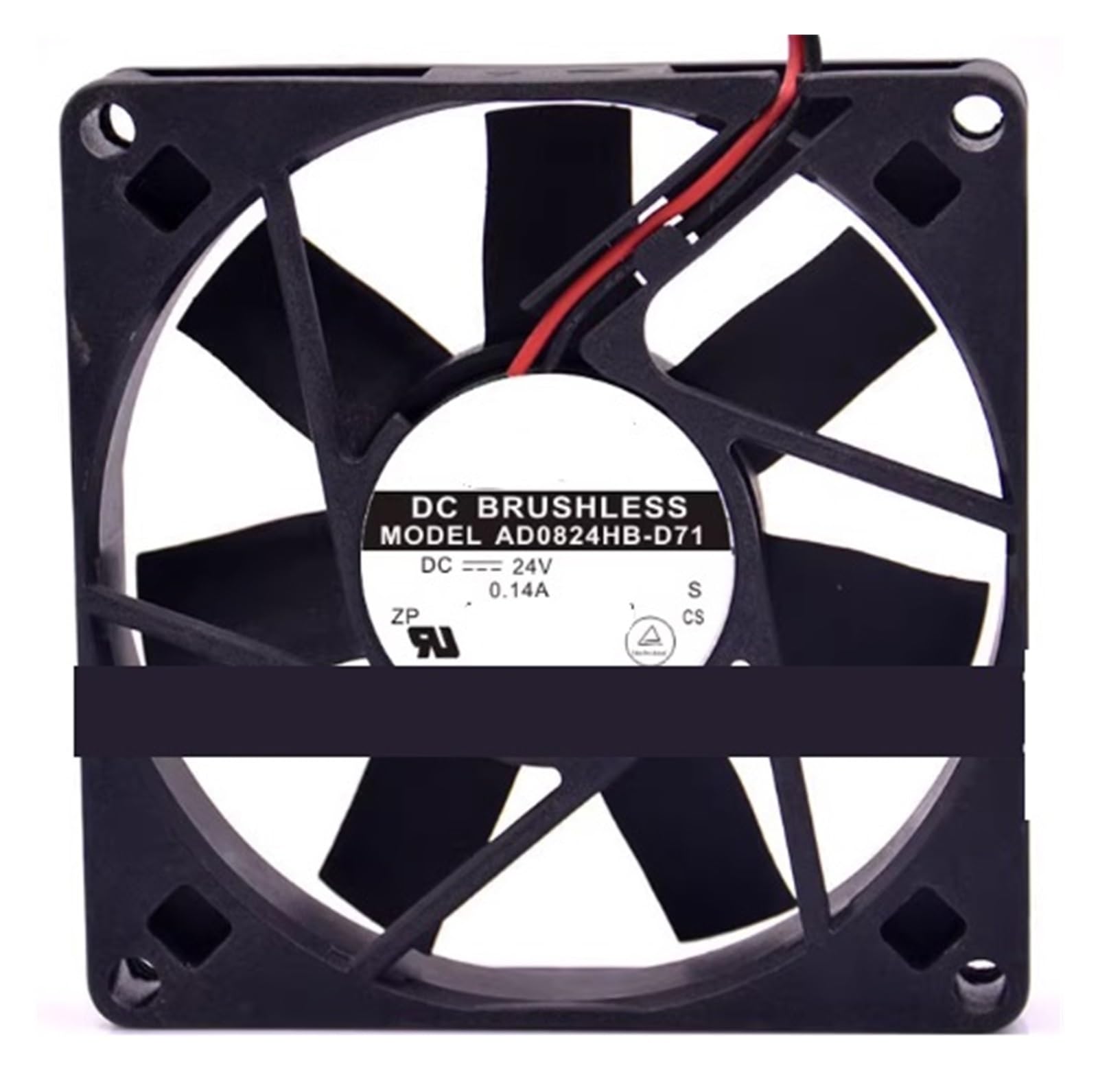 LZIKKGKI AD0824HB-D71 DC24V 8015 0.14A inverter cooling fan 8CM