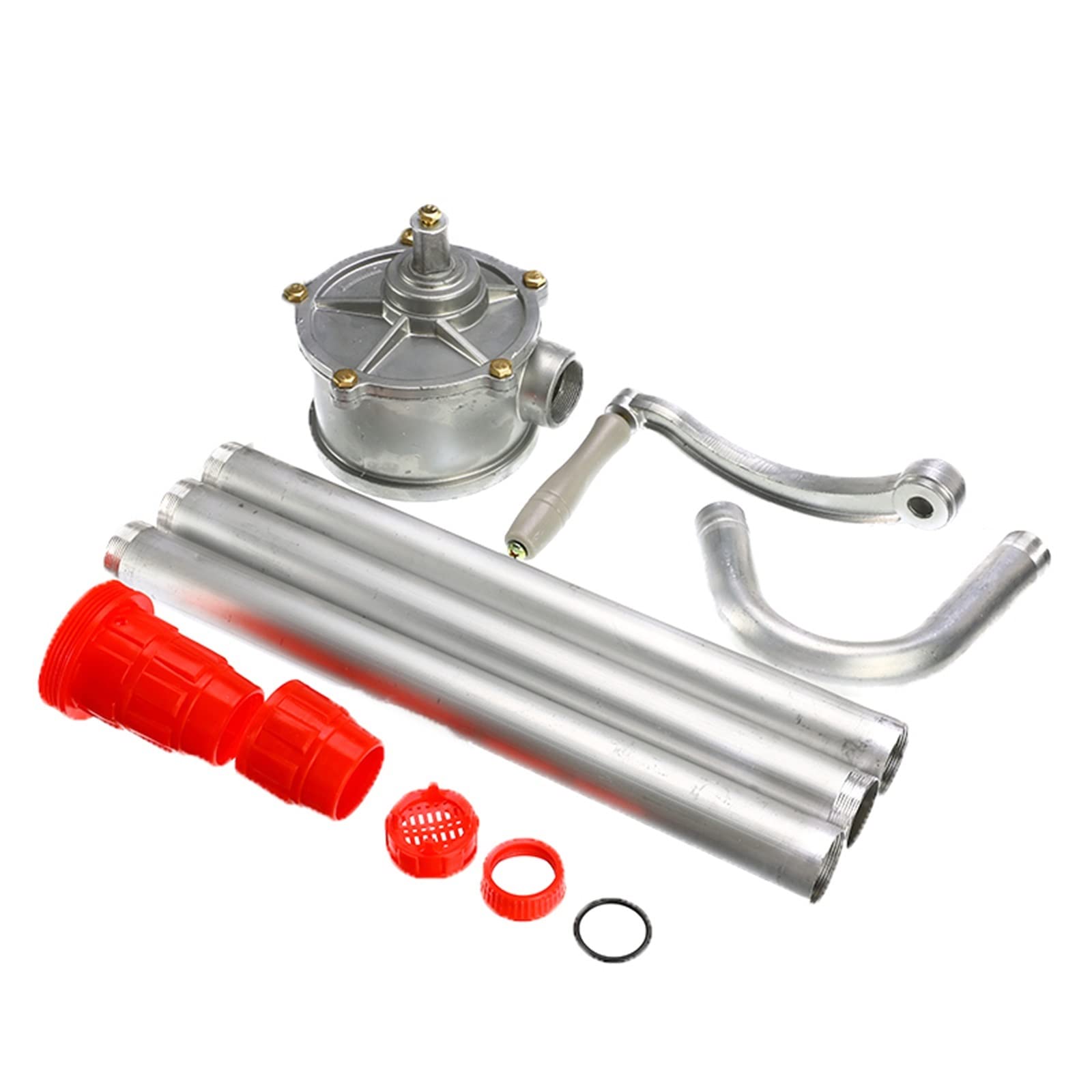 32mm manuel pompe à main tambour lourd rotatif nouveau baril de carburant à huile pompe robuste Diesel carburant mazout outil de transfert de gaz