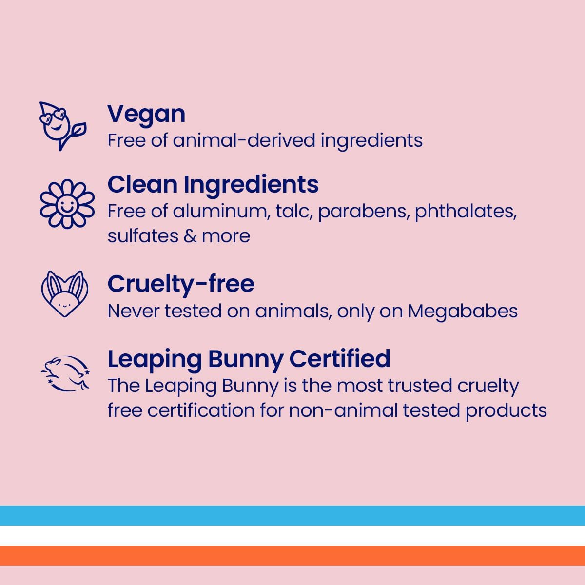 Megababe Daily Deodorant | Aluminum-Free, Clear & Clean | 2.6 oz (2.6 oz (Pack of 1), Rosy Pits) - Image 8