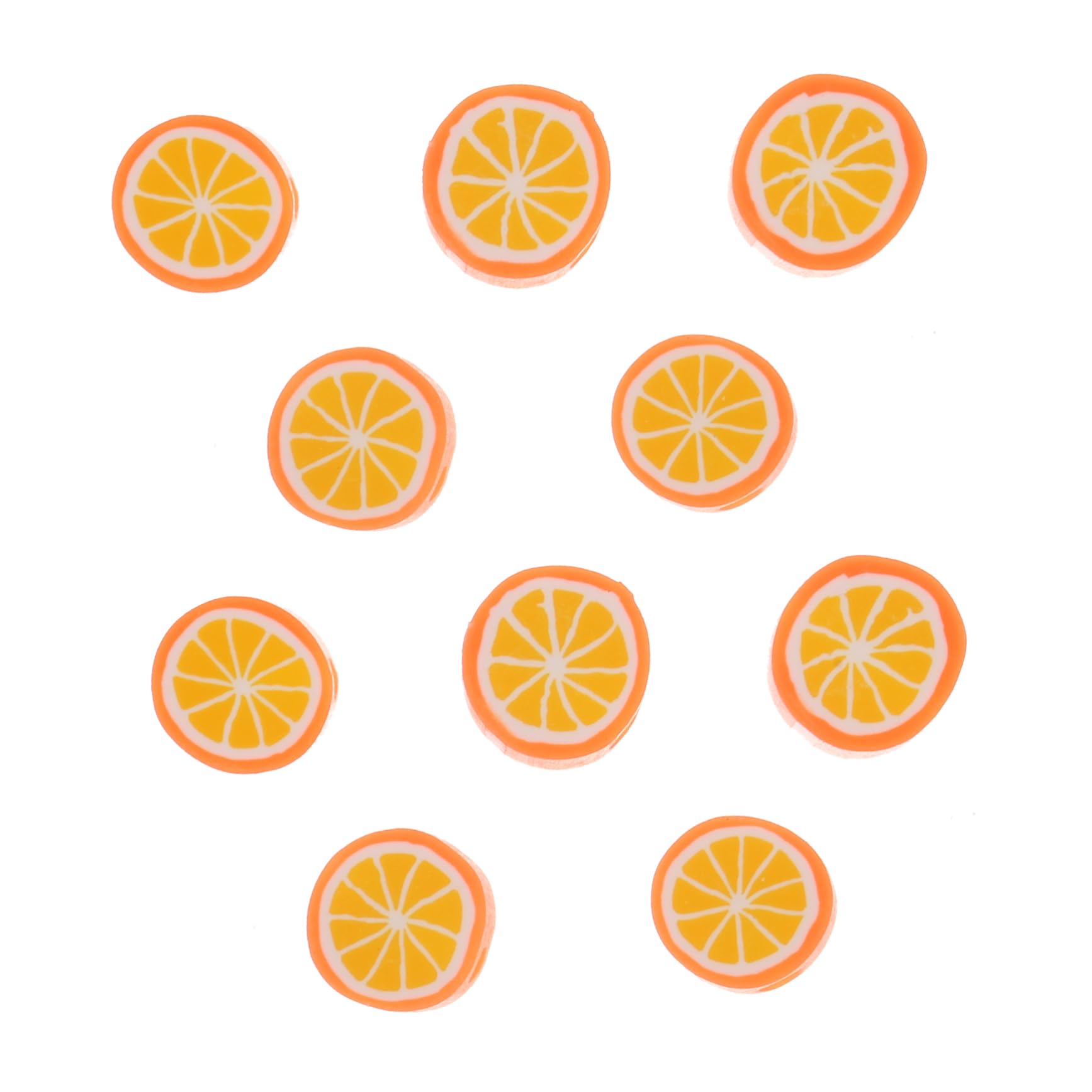 Perline Decorative Fruit Design in Argilla Polimerica 200 Pezzi