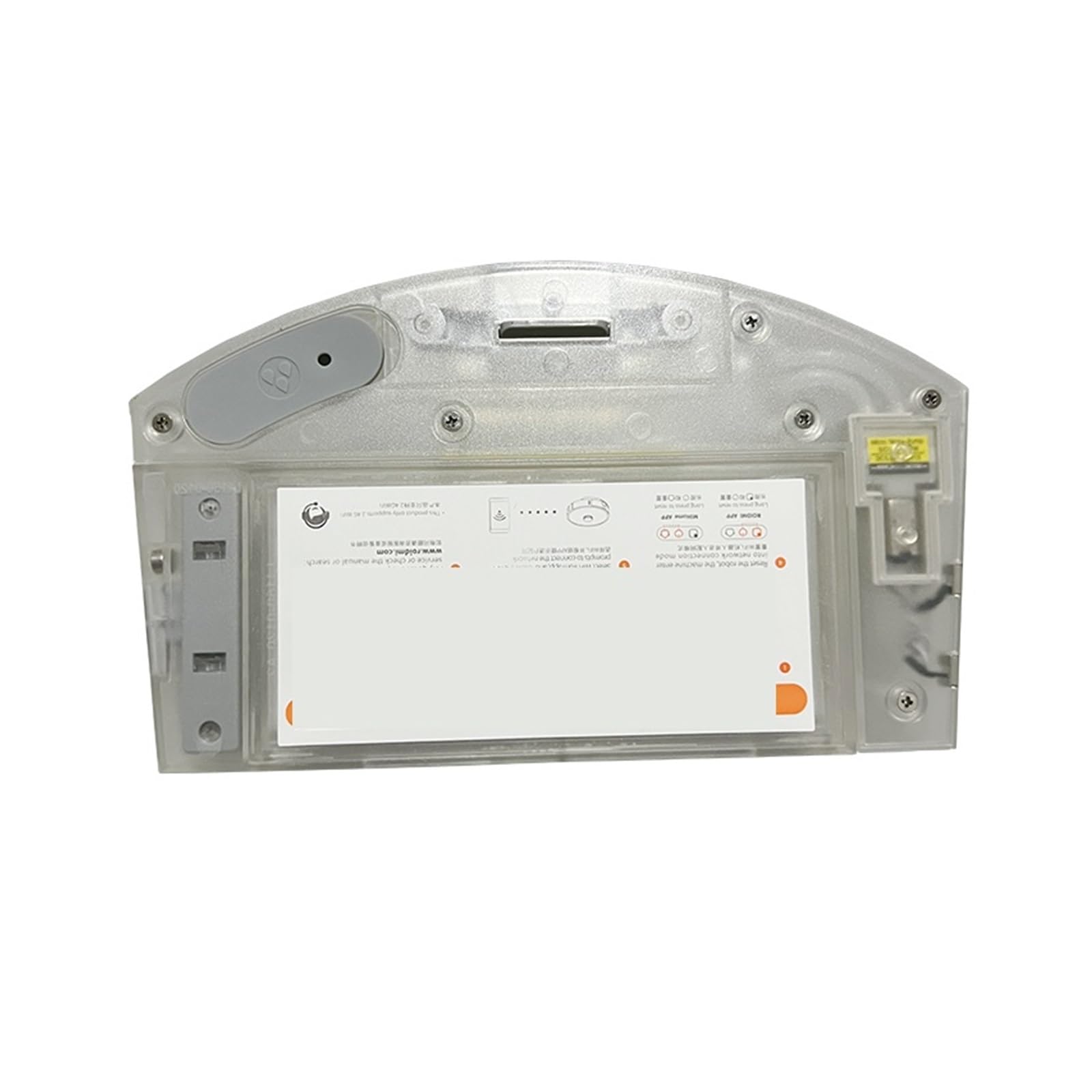 MhaRt Reemplazo, Compatible con Xiaomi Compatible con Roidmi Eve Plus Robot Aspiradora Barredora Accesorios Eléctrico 2 en 1 Caja de Polvo Piezas de Filtro de Tanque de Agua (Color : Set-1)