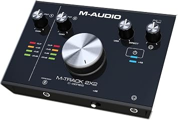 M-Audio M-Track 2X2 C-Series | 2-in/2-out USB Audio Interface 24-bit/192kHz