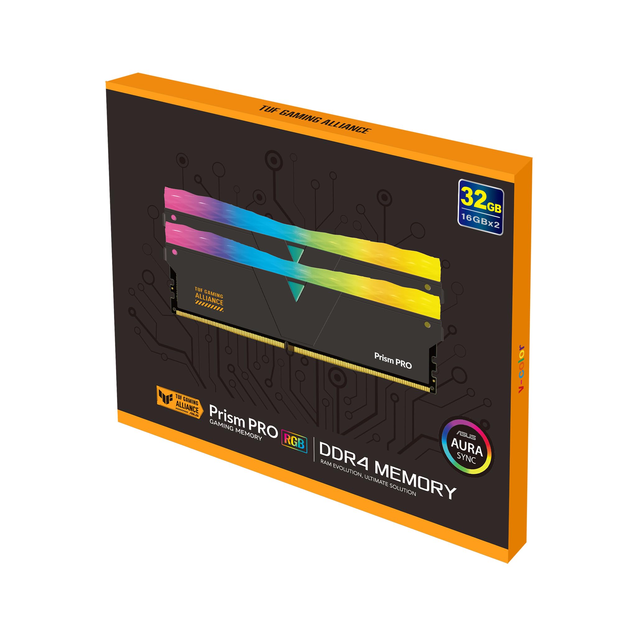 V-Color DDR4 (TUF Gaming Alliance) Prism PRO RGB 32GB(16GBx2