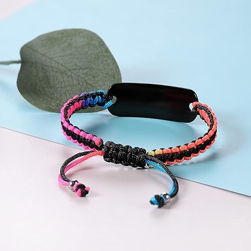 Miniatura 6 de MAXZOOL Pulseras de alerta médica para mujeres y hombres  Pulsera de identificación médica para hombres  Pulsera de conciencia de enfermedades de