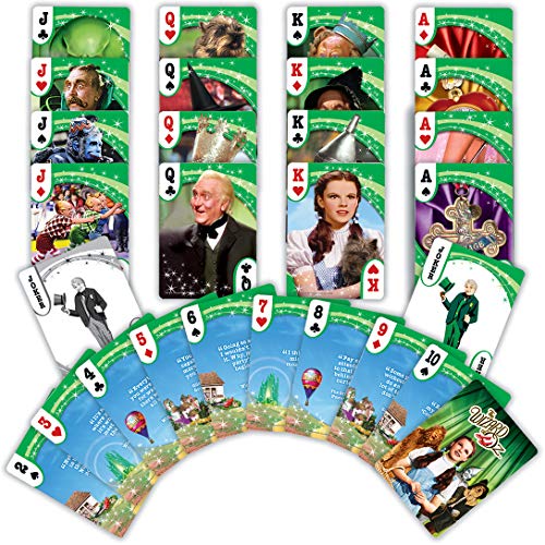 Masterpieces Family Games - The Wizard Of Oz Playing Cards - Officially Licensed Playing Card Deck For Adults, Kids, And Family #TOP2