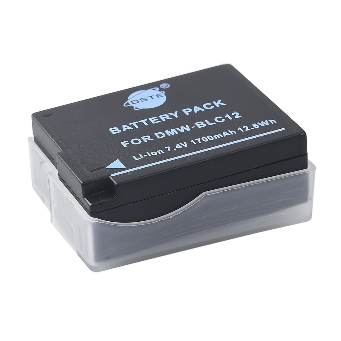 PATONA – 2 Batterie Platinum DMW-BLC12 Compatibili Panasonic Lumix FZ200, FZ300, G5, G6, GH2 E Tante Altre