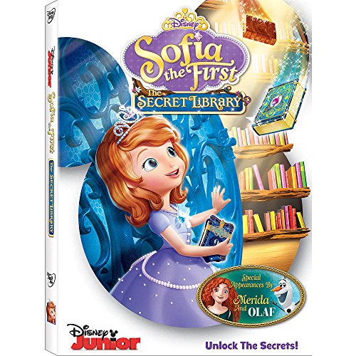 Sofia The First: The Secret Library -  DVD, Rated PG, Ariel Winter