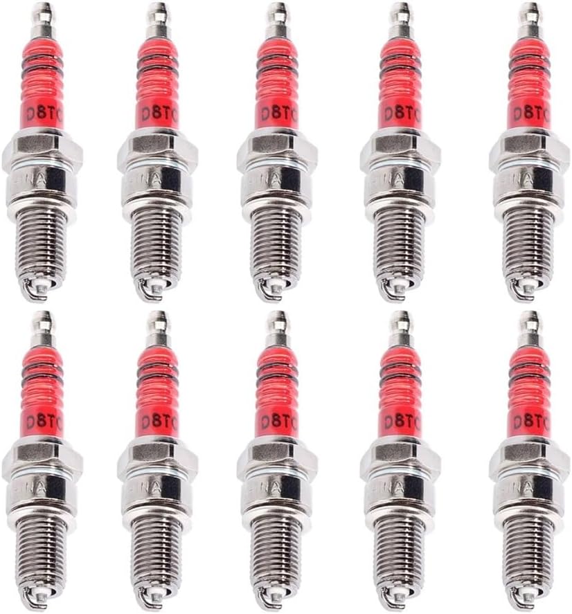 Fit For Spark Plug D8TC D8EA DR8EA 125cc 150cc 200cc 250cc CG125 CF250 CH250 ATV GY6 Quad Scooters Pit Dirt Bikes F650 94703-00333