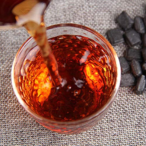 通用 30g-500g Black Puer Tea Crema de té Puerh cocida Crema de té Premium instantánea a Baja Temperatura (500g) - Imagen 7