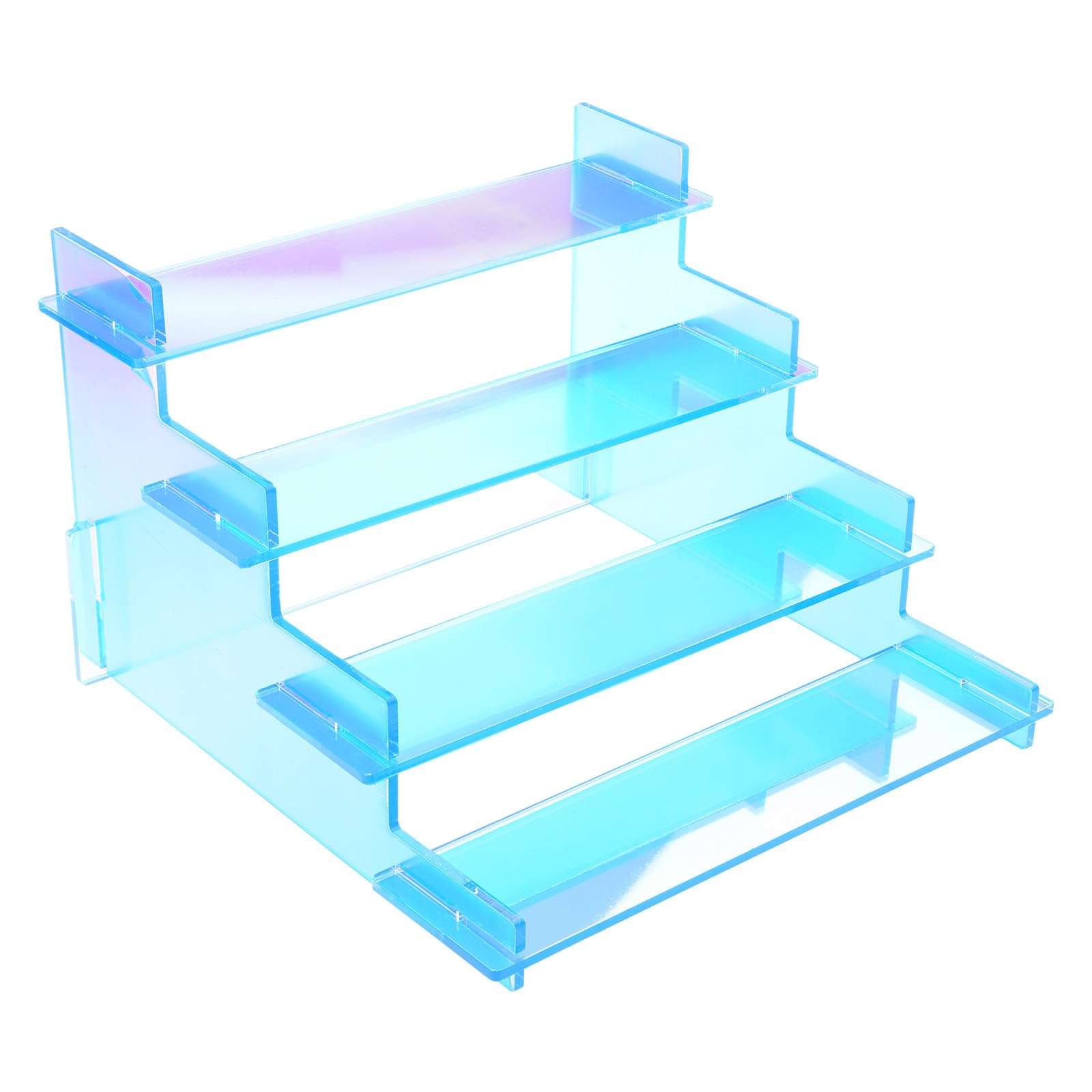 Lerpwige Clear Acrylic Risers Display Stand for or Collections 4 Tiered Dessert Organizer Cupcake Jewelry
