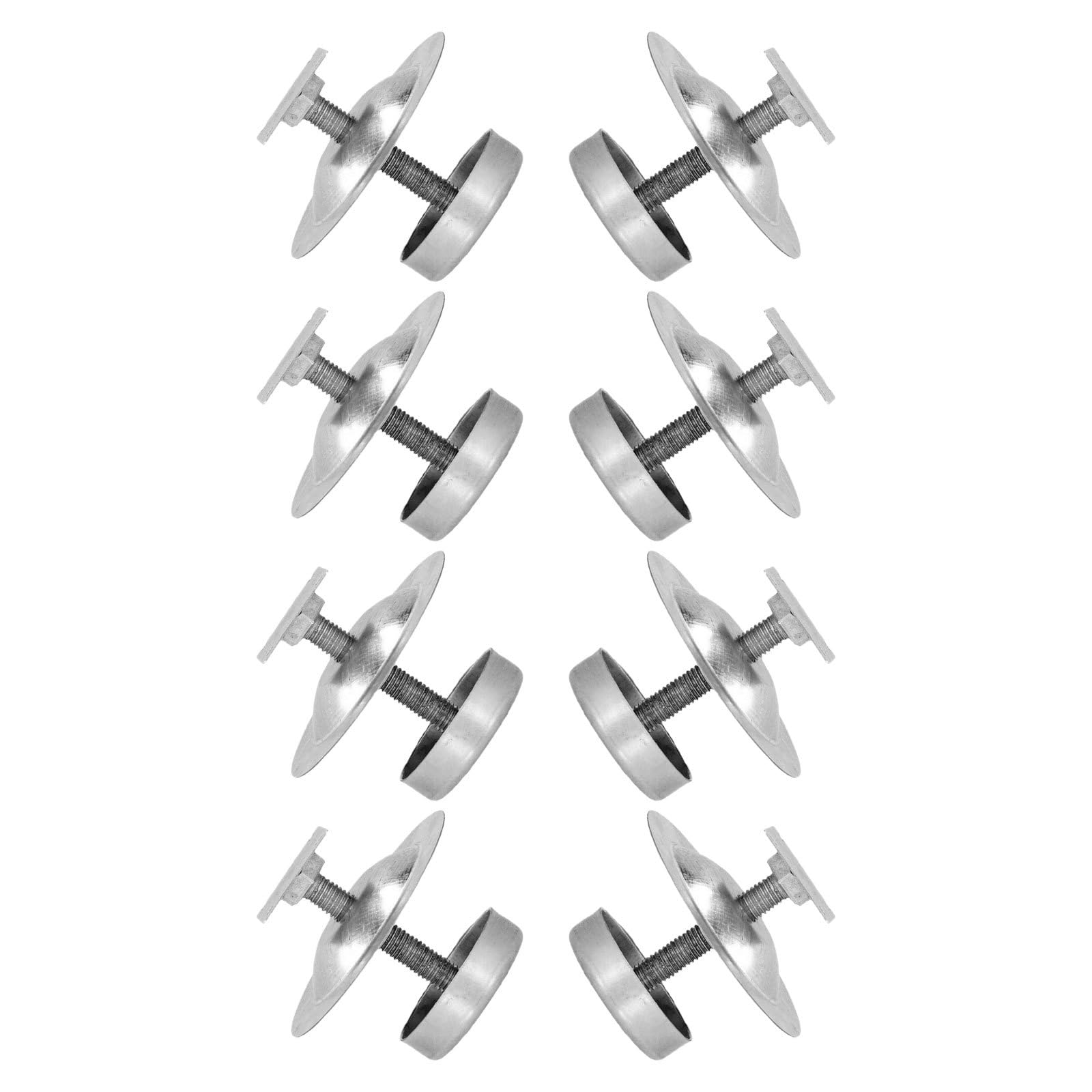 Supporto Porta Arnia 8 Pezzi in Acciaio Inox Argento