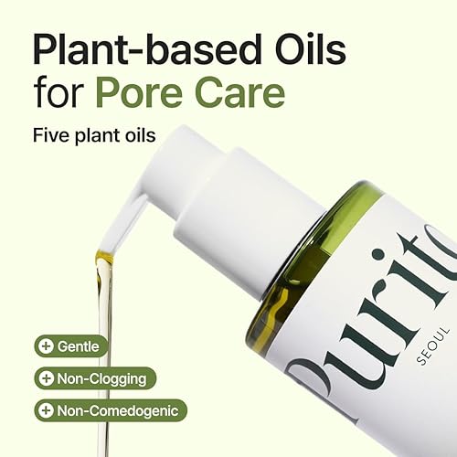 Miniatura 6 de PURITO From Green Cleansing Oil 6.76 fl oz  6.8 fl oz Limpiador facial suave, libre de crueldad animal y vegano, aceites derivados de la naturaleza