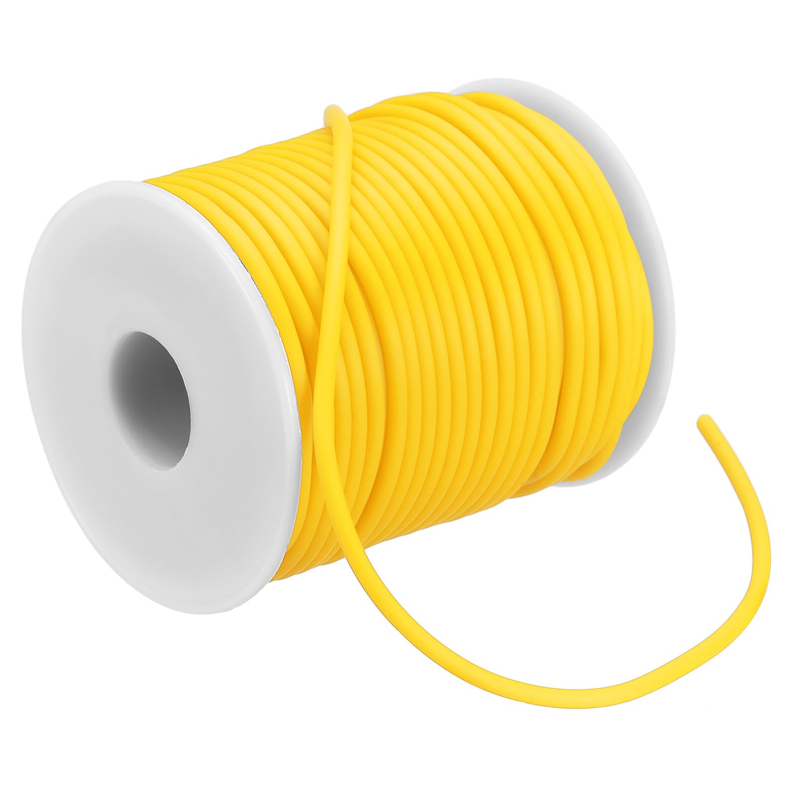 PATIKIL Hollow Pipe Rubber Cord 27 Yards 3mm