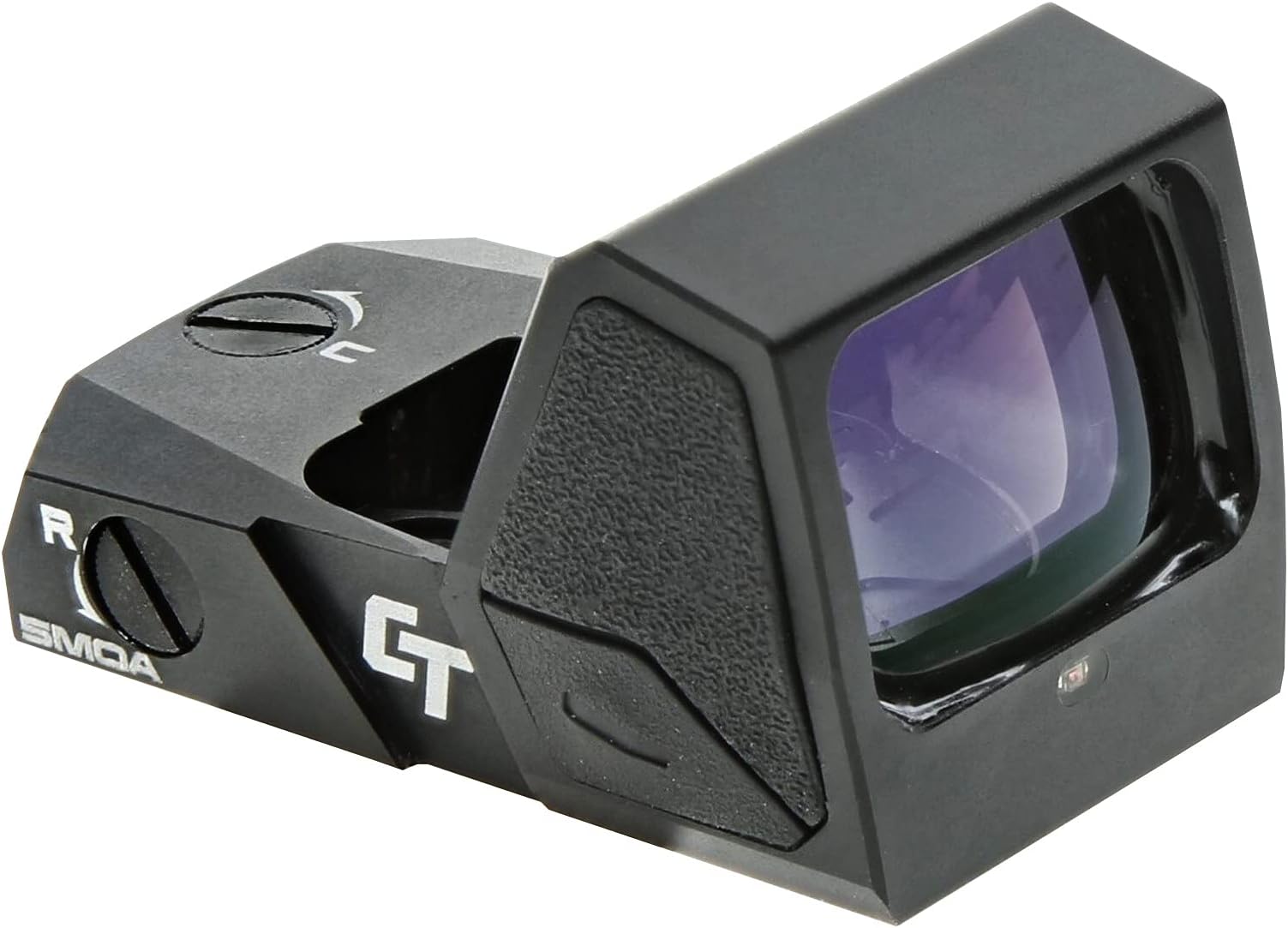RAD Open Reflex Pistol Sight with Auto Shutoff and Textured Sides for Full Size Handguns, Defensive Shooting and Competition