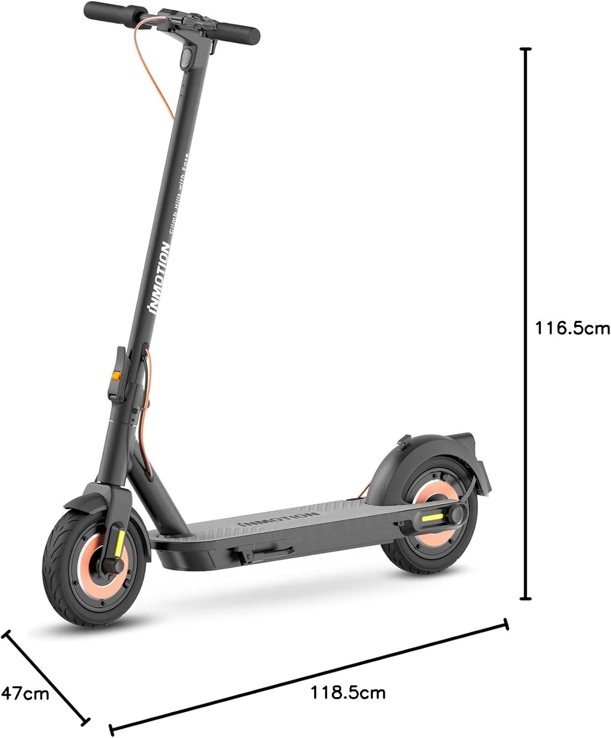 INMOTION CLIMBER Dimensions