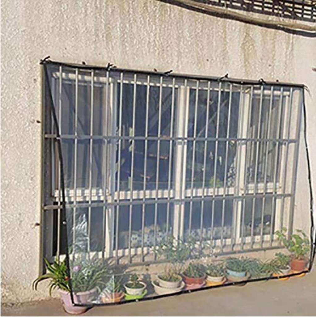 telone impermeabile, Telone trasparente campeggio telo plastica telo per tenda Rip,3x4m