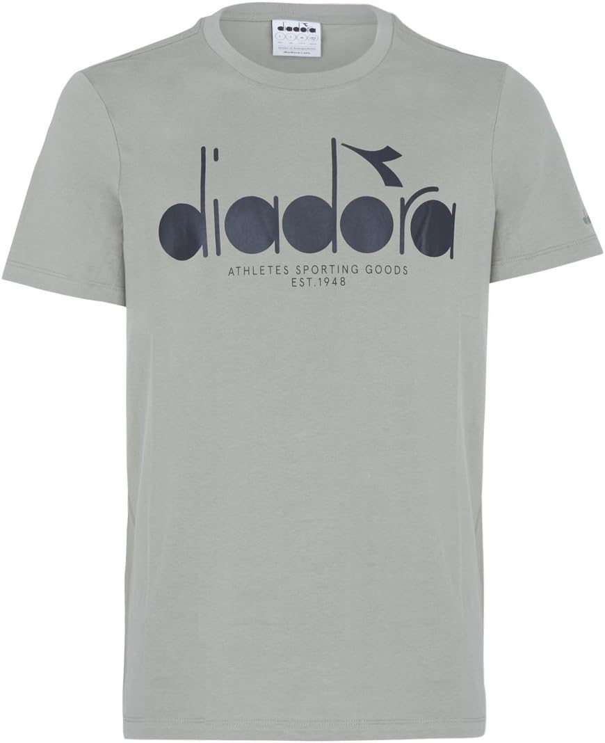 Diadora Sport Men 502161924 SS BL T-Shirt - Verde Vetiver, 2X-Large