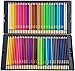 Deluxe Colored Pencils Set (72 Bright Colors) with Metal Case & Coloring eBook | Drawing Kit for Kids and Adults | Art Supplies for Sketching, Shading, Drafting | Great Gift for Beginner & Pro Artists