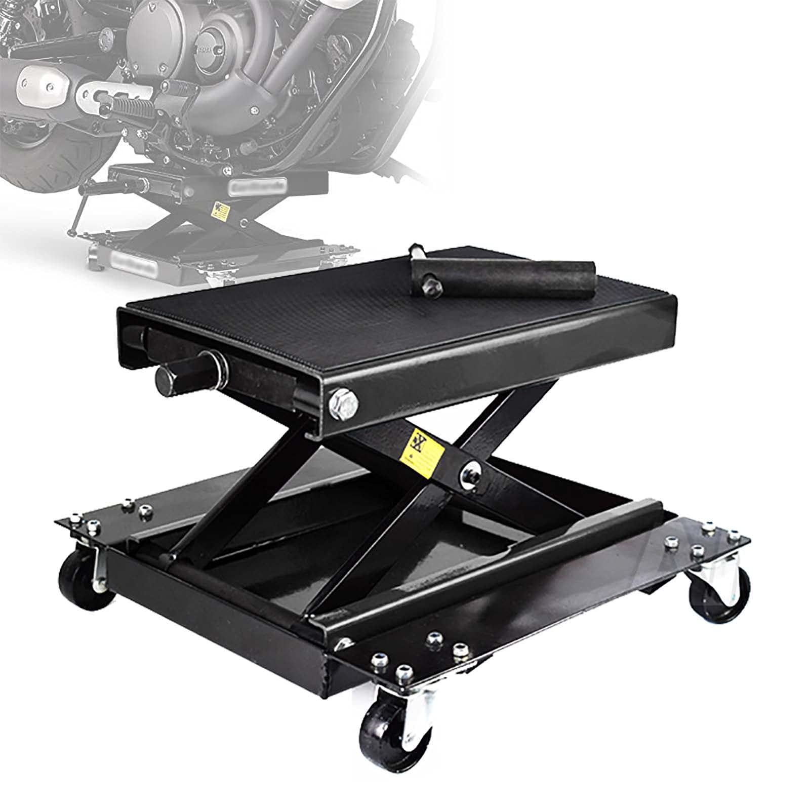 Buy 1100LBS Motorcycle Scissor Lift Jack,Adjustable Heavy Duty