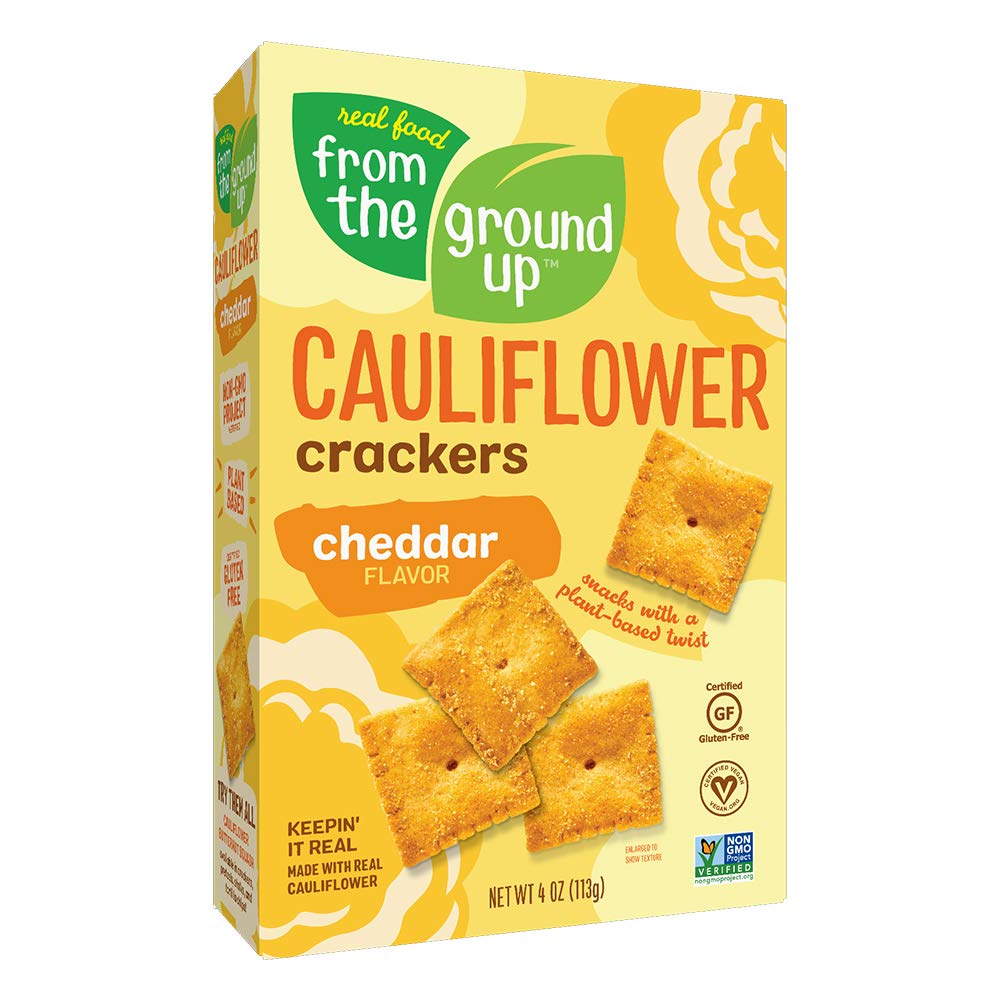 From the Ground Up - Cauliflower Crackers Cheddar - 4 oz.