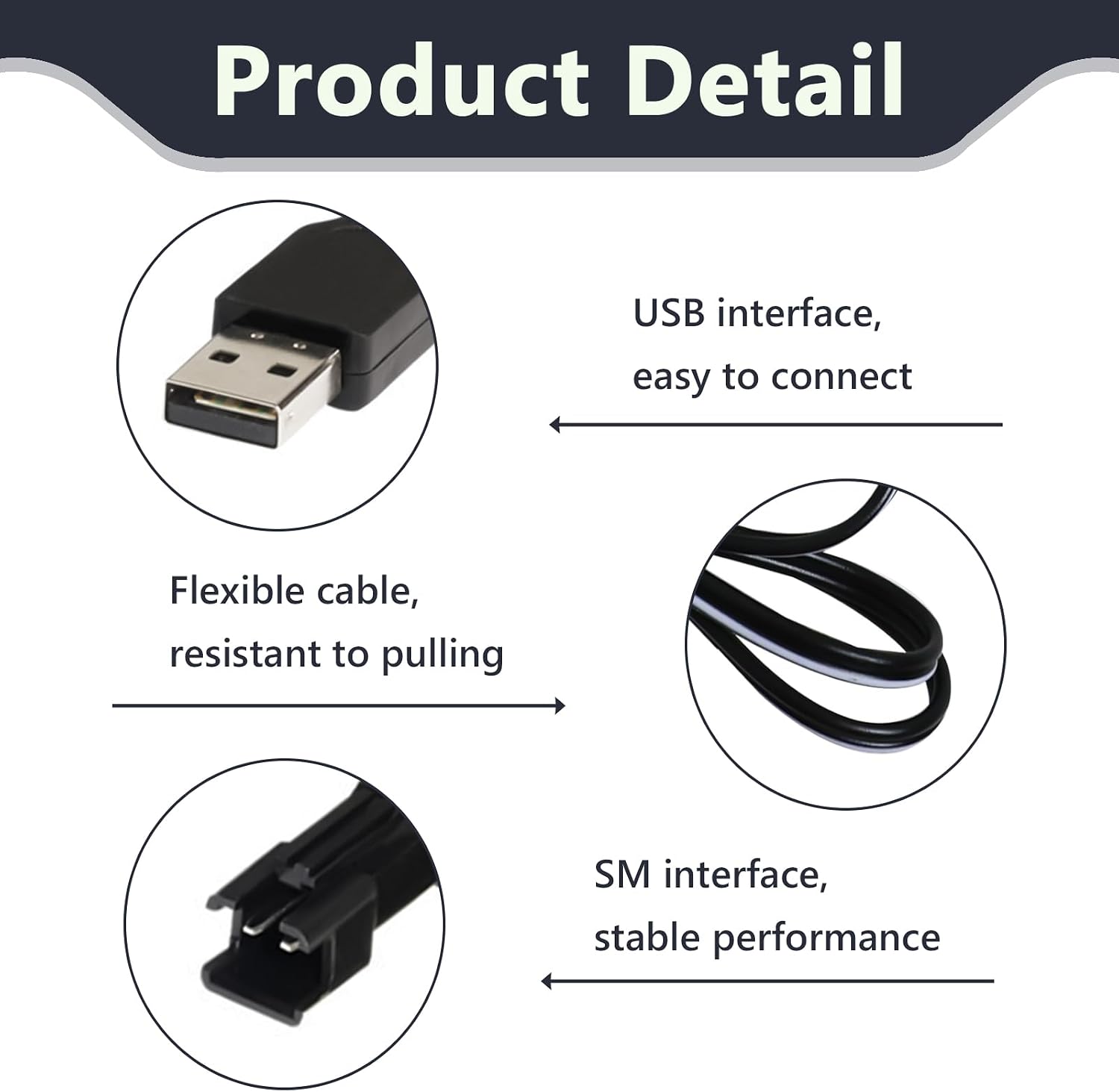 2 x 3.7V USB Battery Chargers, Charging Cables with SM-2P RC NI-MH for Li-Ion/LiPo Batteries, Smart LED Indicator, Built-in Protection, Compatible Car, Boat, Airplane Remote Control image 3