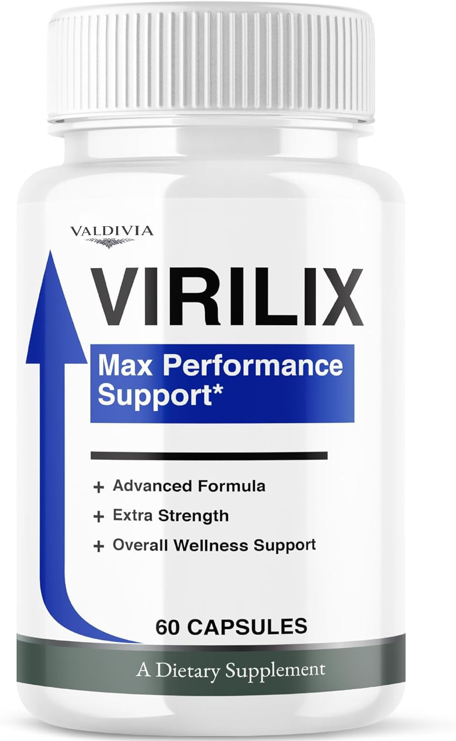 Virilix Supplement Capsules for Men, High Performance Advanced Support, All-Natural Formula Maximum Wellness Strength for Health, Stamina, Drive, Confidence & Long Lasting Energy (60 Capsules)