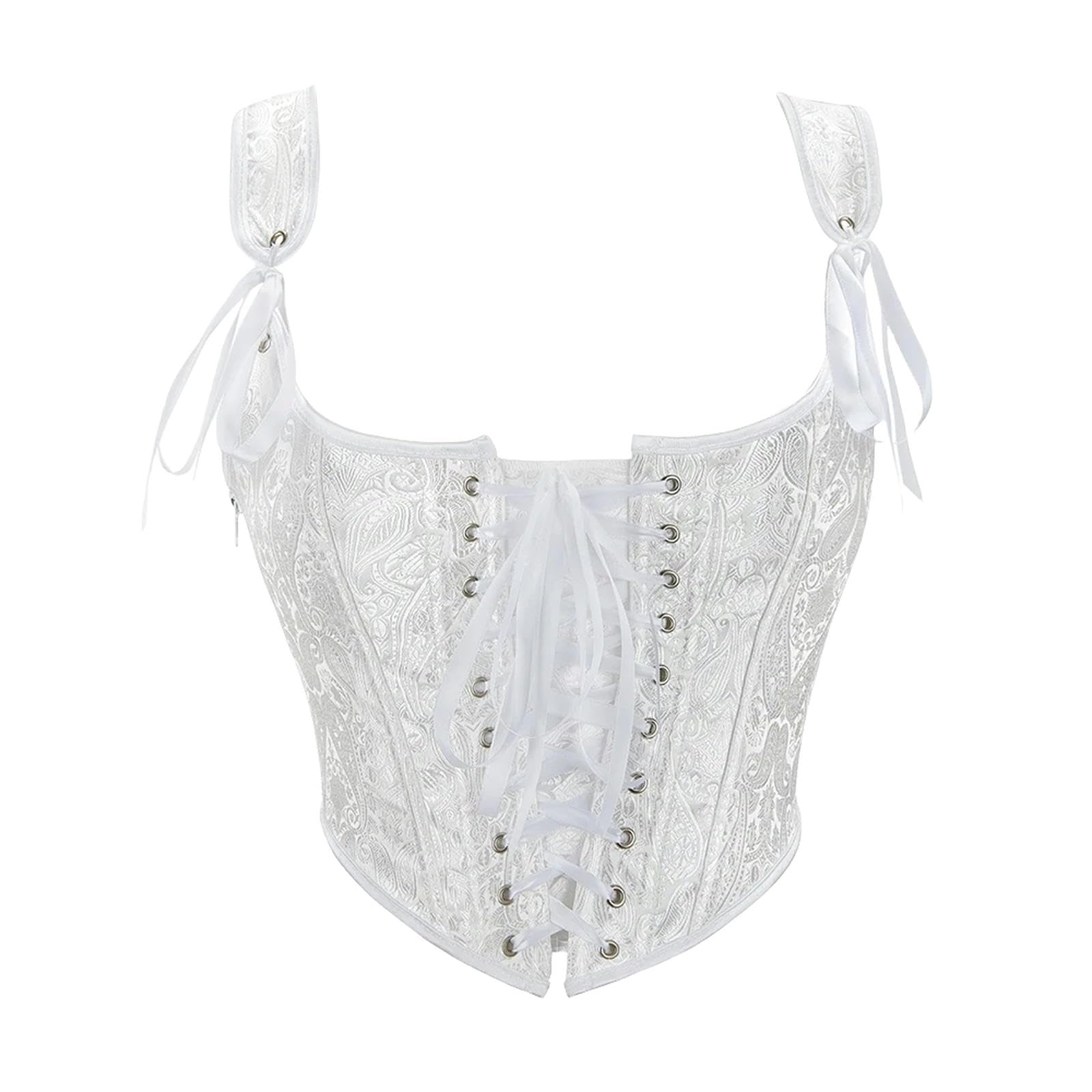 HAAR Top Bustier Aderente Hollow Out Lace Up Bandage Cami Top Rosso Nero Grigio Bianco Side Zip Low Cut Corset Mini Vest