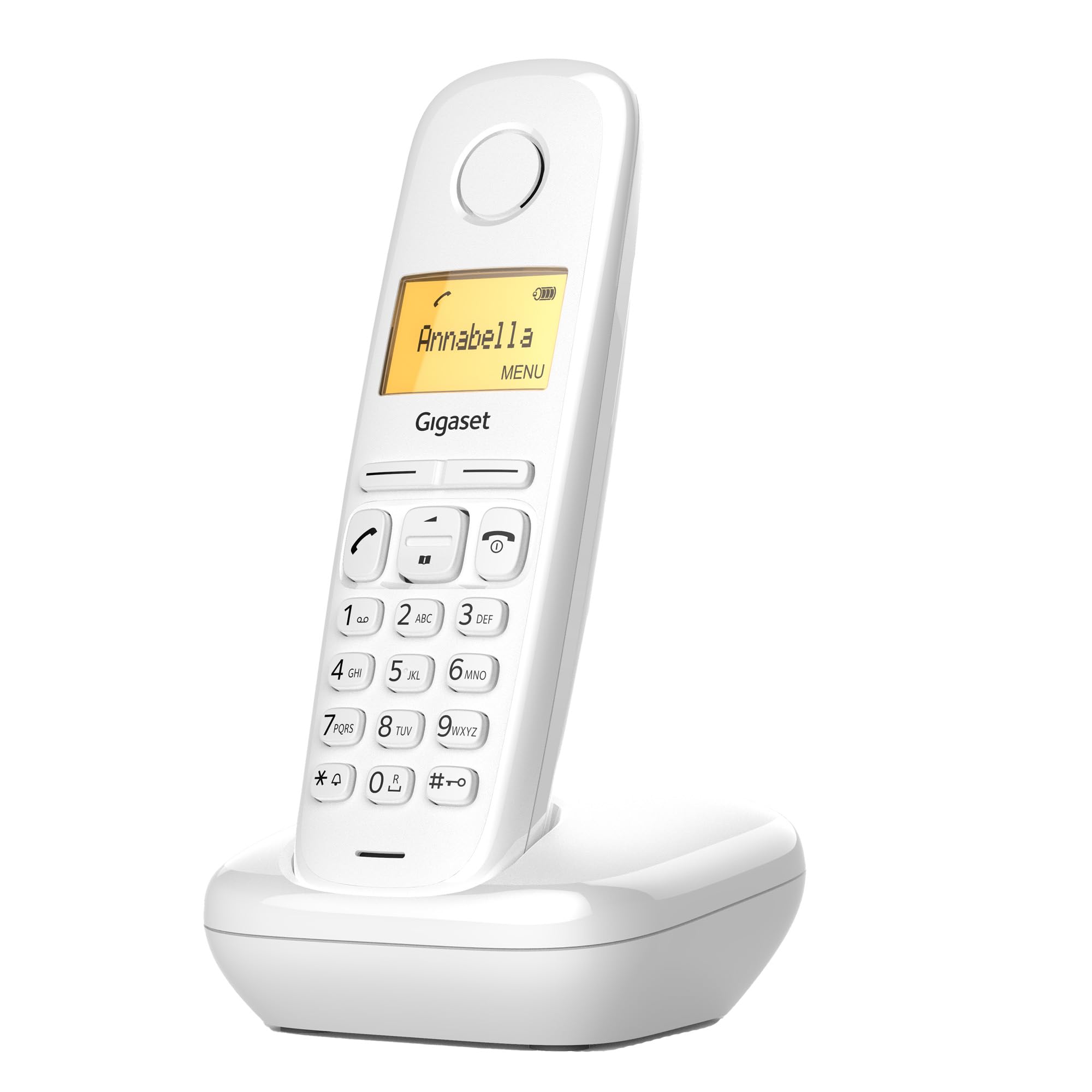 Gigaset A170 - Teléfono DECT inalámbrico - Pantalla Gráfica Iluminada - Fácil de
