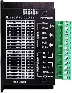 Stepper Motor Driver TB6600 4A DC9-42V 32 Subdivision for Nema 17, 23 Series Stepper Motor CNC Controller Single Axis Hybrid MicroStepping