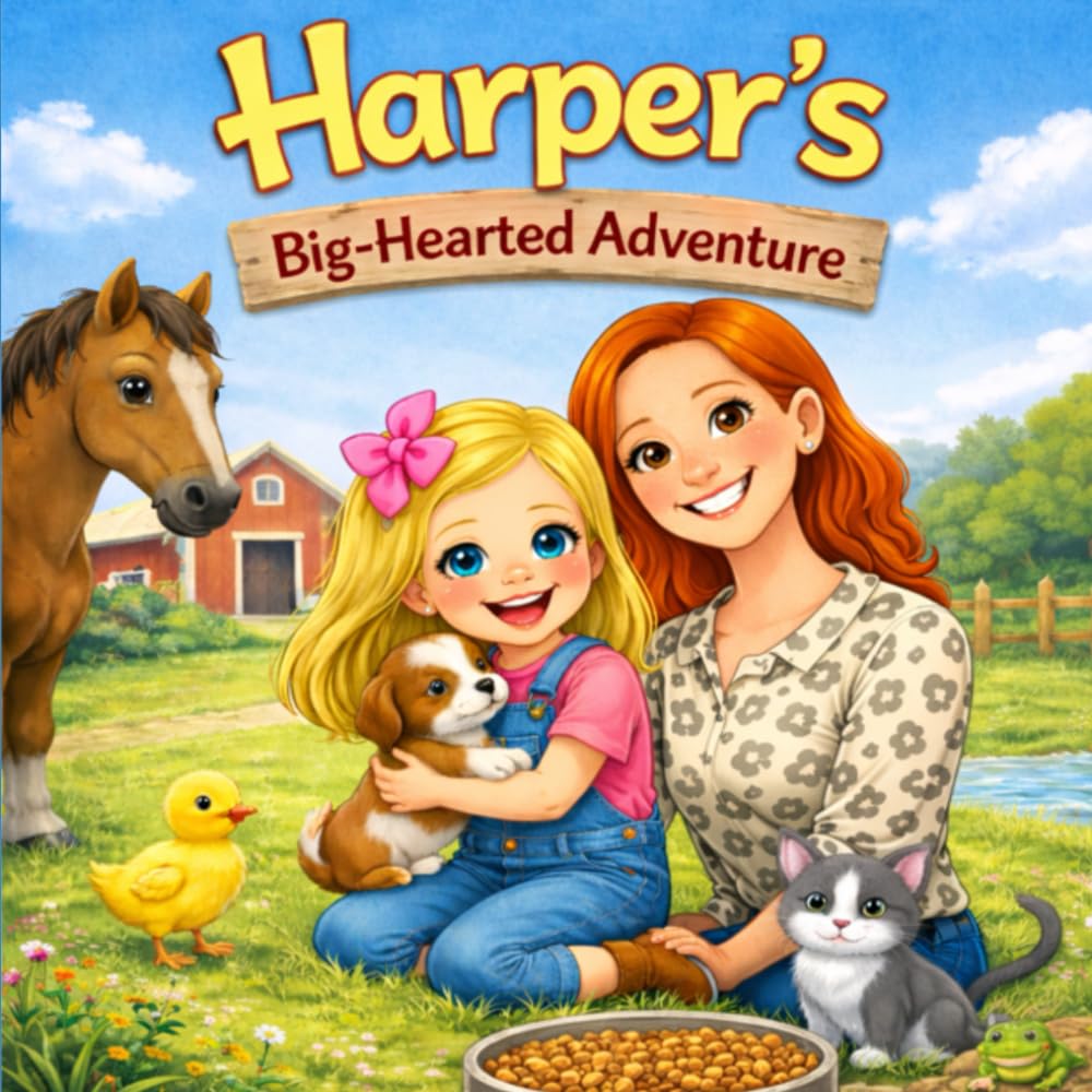 Harper's Big- Hearted Adventure: A story of kindness, animals and a little girl with a very big heart (Harper's Adventures)