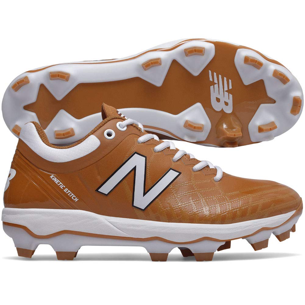 New Balance Męskie 4040v5 Formowane buty baseballowe, 0, Texas Pomarańczowy Biały, 38.5 EU