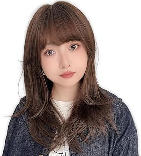 [ブライトララ] ウィッグ ロング レイヤー ウルフ レディース ロングヘア 自然 フルウィッグ かつら hf1965-UB