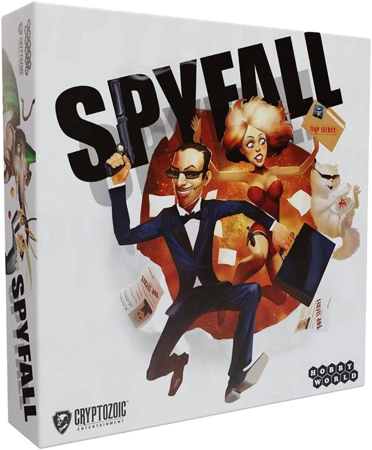 Cryptozoic Entertainment CZE01904 Spyfall Card Game