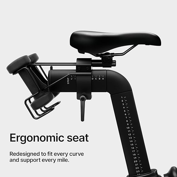 Peloton Exercise Cross Training Bikes, Indoor Stationary Spin Bikes for Home Workouts, Space-Friendly Exercise Equipment for Cardio and strength Workout & Indoor Cycling
