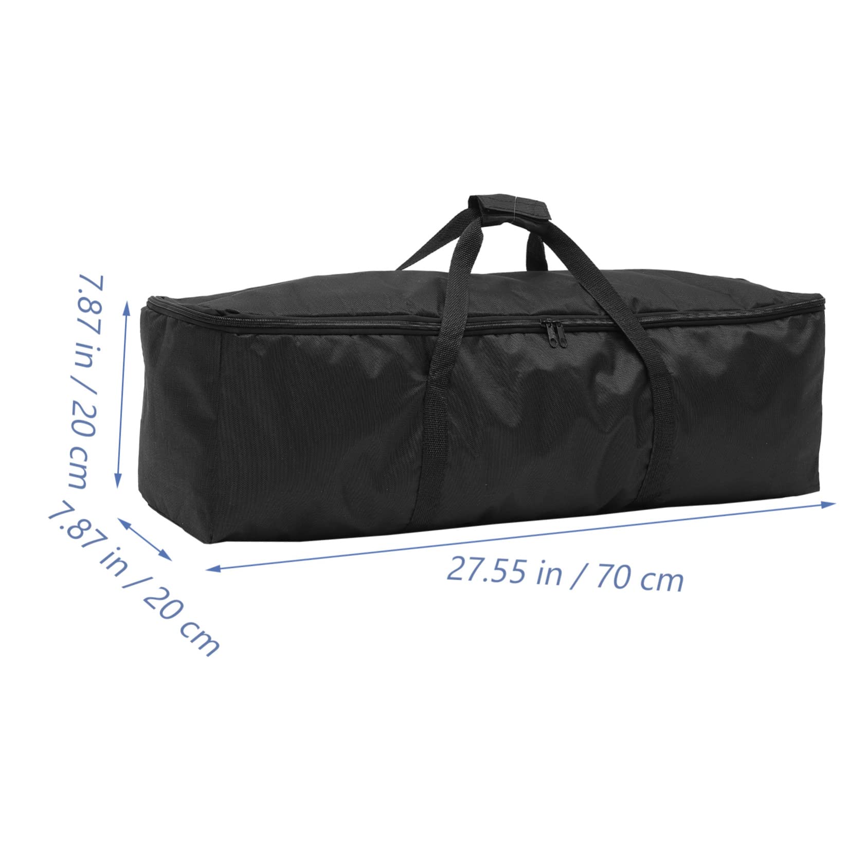 HEMOTON Borsa Per Fotocamera Per Esterni in Tessuto Oxford Spesso Con Doppia Cerniera 70x20x20 Cm