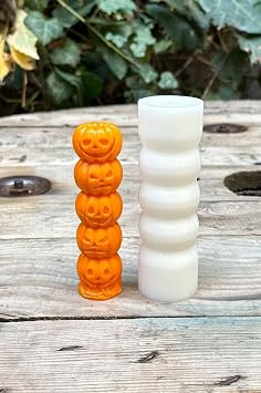 Rufus Concept Kabak Totem Tekli Mum Kalıbı (Silikon) 1 Adet