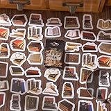 Book Stickers, Obujopal 46Pcs Bookish Stickers for Kid Reading Scrapbooking Junk Journal DIY Decoration Planners Diary Notebooks Album Laptop Phone Cases Kindle Art Crafts