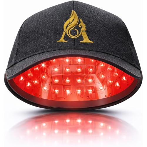 Aphrona Laser Hair Growth Helmet-FDA Cleared Lasers Hair Loss Treatments-Rechargeable Lasers Cap for Hair Regrowth for Men and Women with Thinning Hair