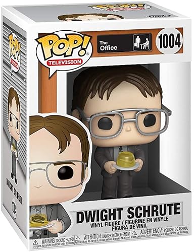 Funko The Office - Dwight Schrute With Gelatin Stapler Pop! Vinyl Figure (Bundled With Compatible Pop Box Protector Case) #TOP1