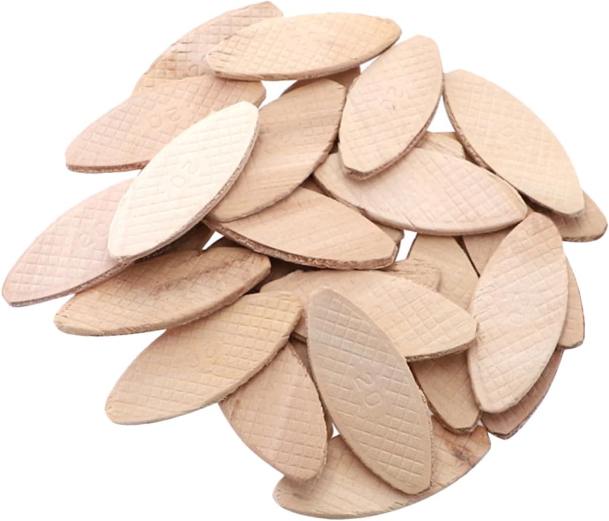 100pcs Wood Joining Biscuits for Joiner Woodworking Biscuit Joiner Boards Pure Solid Wood Joint Strength