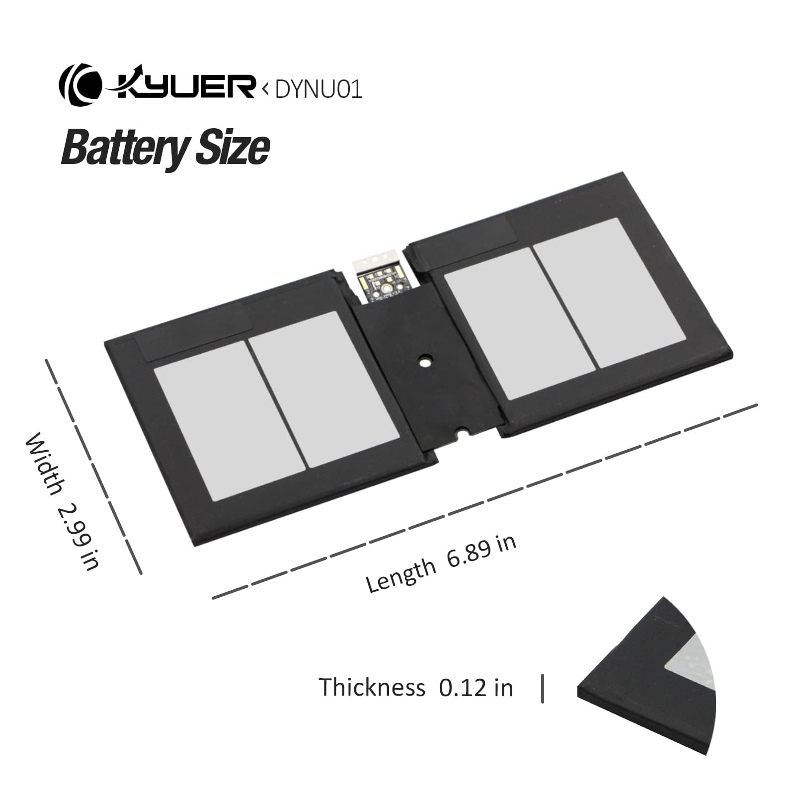 G16TA047H Batterie pour Microsoft Surface Go 2 2020 Model 1901 1926 1927