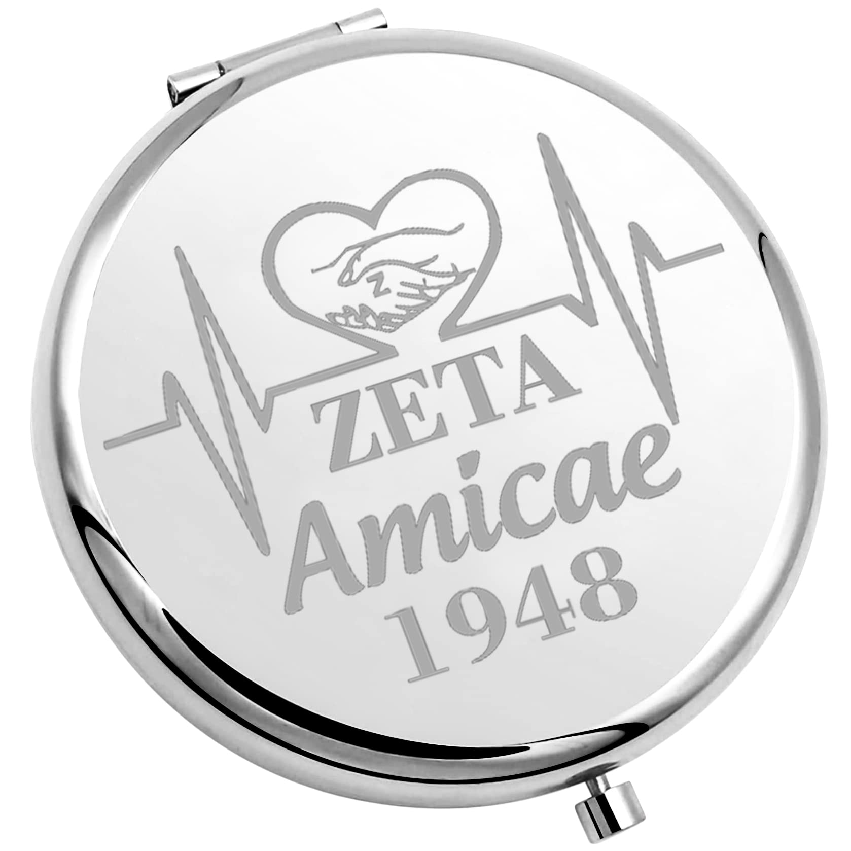 Amicae Gift Finer Friend Gift Amicae 1948 Compact Mirror Zeta Friends Gift (Amicae 1948 UK)