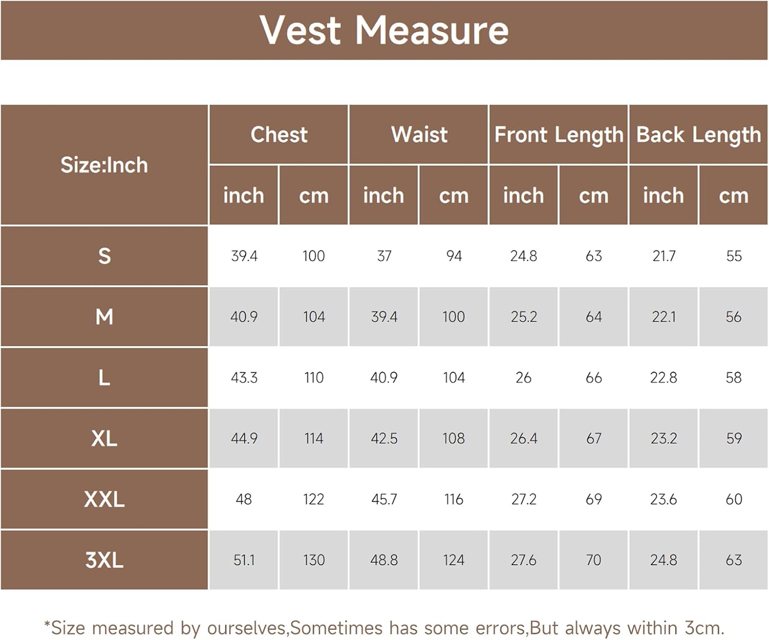 Men's Formal Suit Vest Slim Fit Buesiness Wedding Waistcoat Notch Lapel Casual Vests (None Beads) - Image 3