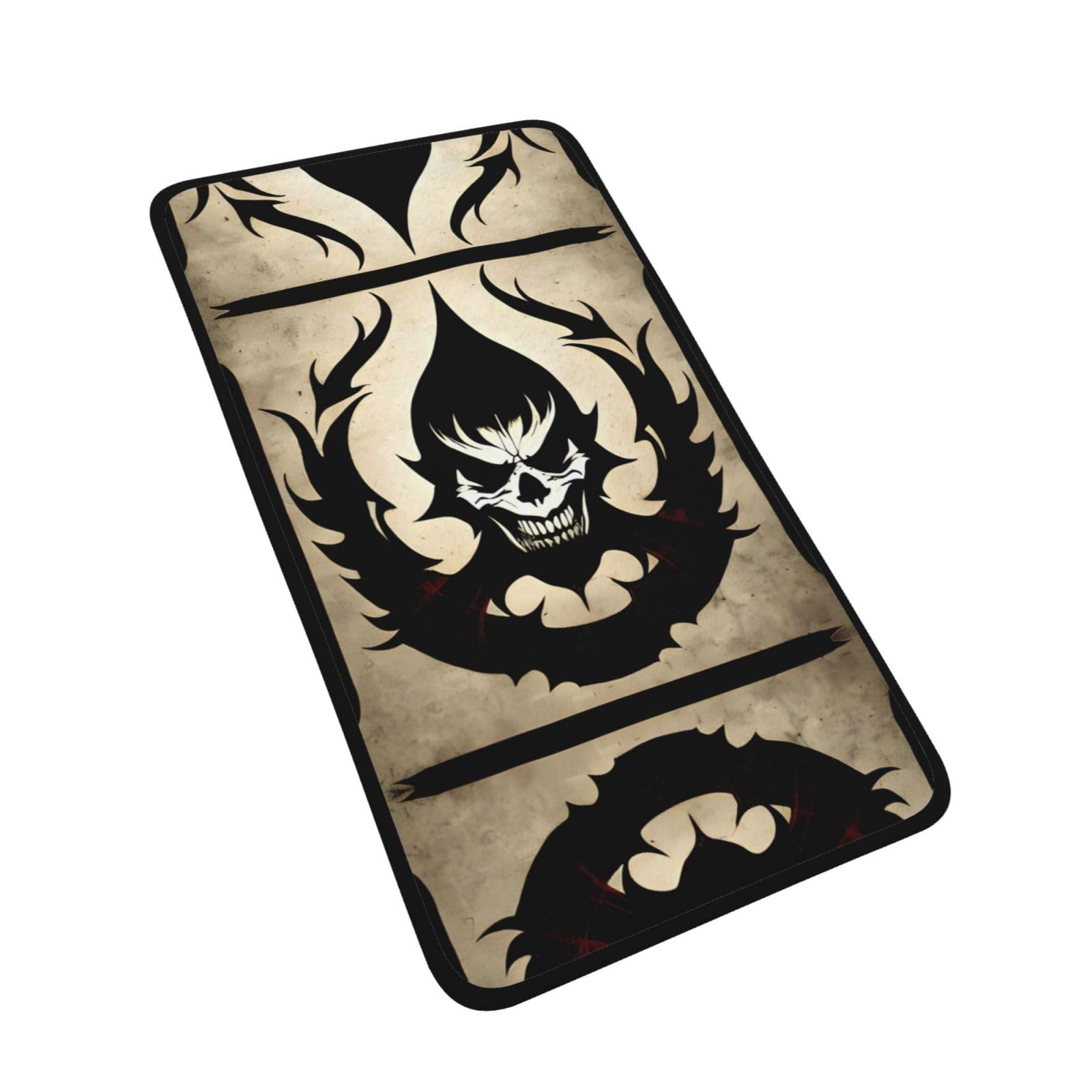 WBQLSL Devil Satan Patterned Sports Towel (16x28 inches) - Lightweight Quick-Drying Absorbent Towel, Suitable for Swimming, Fitness, Yoga, etc.