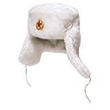 BELEON Ushanka Russian Fur Hat - Soviet Army Trapper Hat - Winter Hat